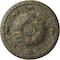 Ekena Millwork Amelia Ceiling Medallion (Fits Canopies up to 2 3/8"), 19 5/8"OD x 3/4"P, Witch Hazel Crackle CM20AMWHC - alternate 1